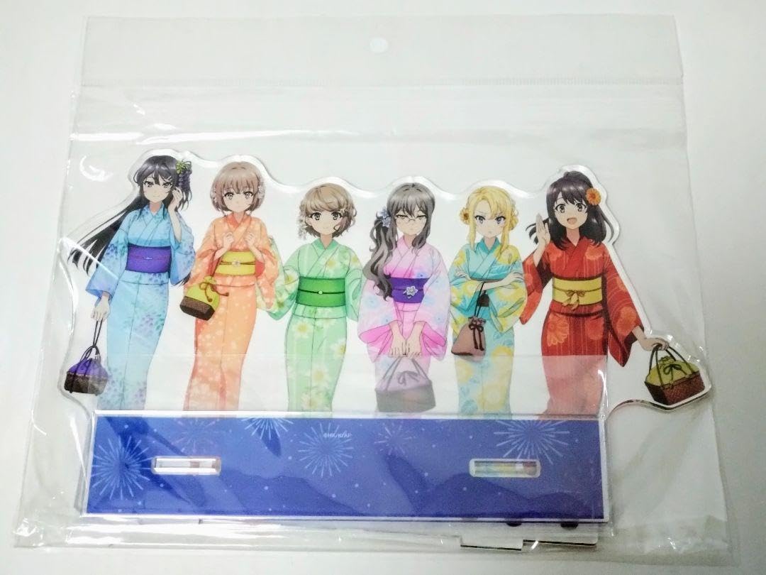 青春ブタ野郎 青ブタ 桜島麻衣 S賞 BIGアクリルスタンド お祭り 浴衣 Amazon.co.jp: 青春ブタ野郎 集合 浴衣ver. BIG アクリル